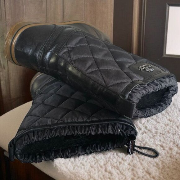 COACH SAMARA ( 7 ) Anline Black Leather with Quilted Upper Silver Hardware - Picture 6 of 12